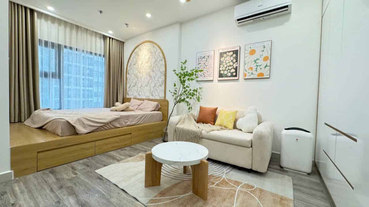 Cho thuê Homestay Studio Vinhomes Smart City giá rẻ